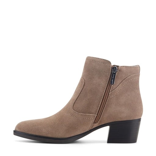 Easy Spirit Haya Women's Western Ankle Booties - Taupe - View 4