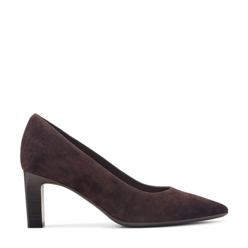 Easy Spirit Hazen Women's Block Heel Pumps - Dark Brown - View 1