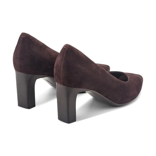 Easy Spirit Hazen Women's Block Heel Pumps - Dark Brown - View 3