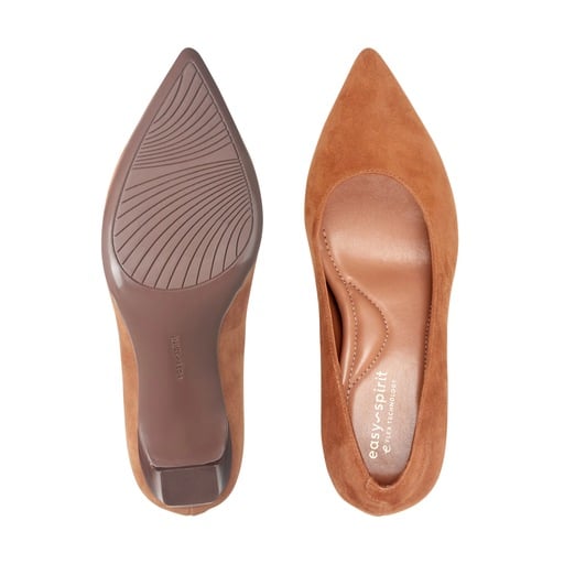 Easy Spirit Hazen Women's Block Heel Pumps - Medium Brown - View 5