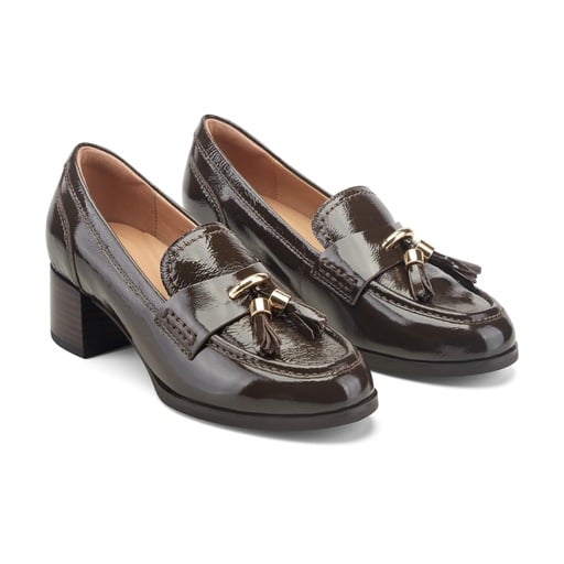 Easy Spirit Irelyn Women's Tassel Loafers - Dark Brown - View 2
