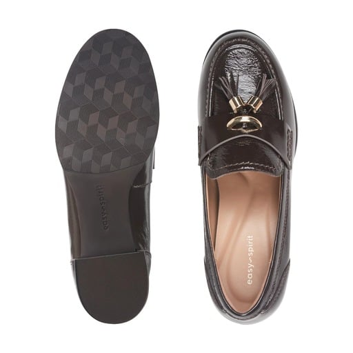 Easy Spirit Irelyn Women's Tassel Loafers - Dark Brown - View 5