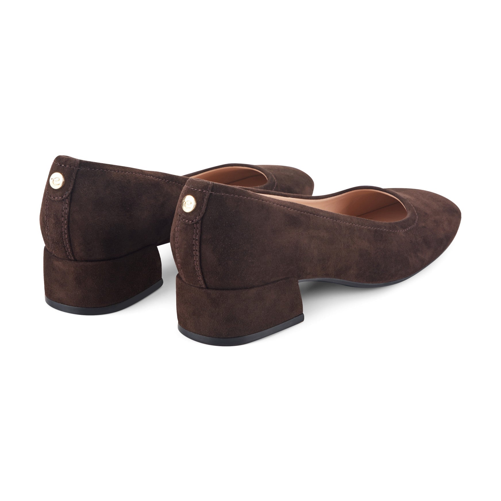 Easy Spirit Jain Cushioned Arch Support Women's Dress Pump - Dark Brown Suede - View 3