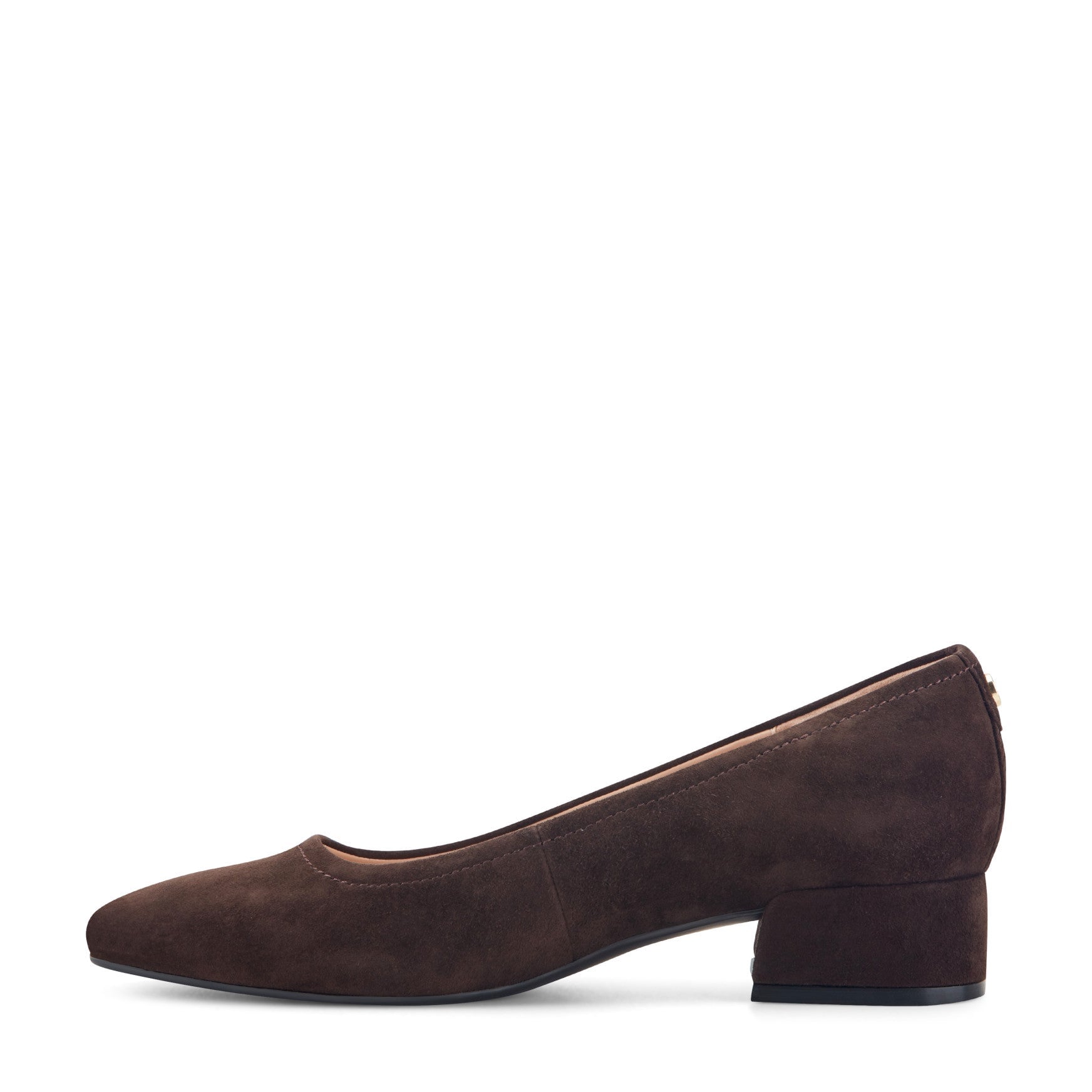 Easy Spirit Jain Cushioned Arch Support Women's Dress Pump - Dark Brown Suede - View 4
