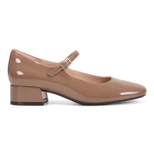 Easy Spirit Janica Women's Mary Jane Pumps - Light Brown Patent - View 2