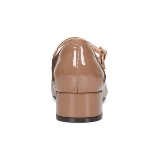 Easy Spirit Janica Women's Mary Jane Pumps - Light Brown Patent - View 4