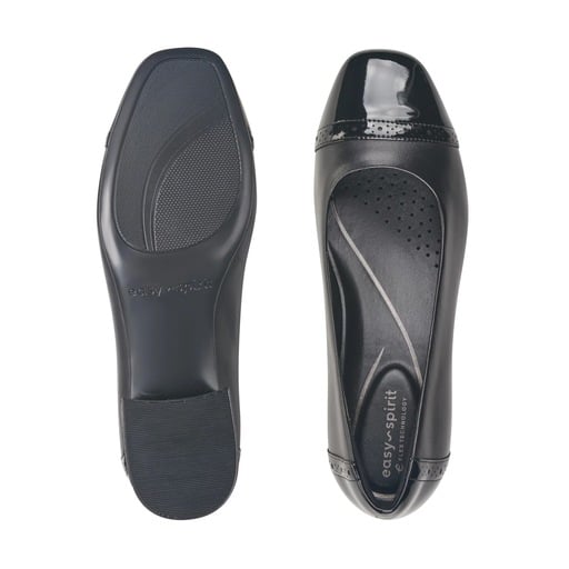Easy Spirit Jasmin Women's Cap-Toe Pumps - Black - View 5