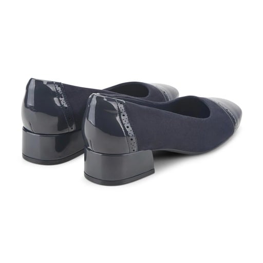 Easy Spirit Jasmin Women's Cap-Toe Pumps - Dark Blue - View 3