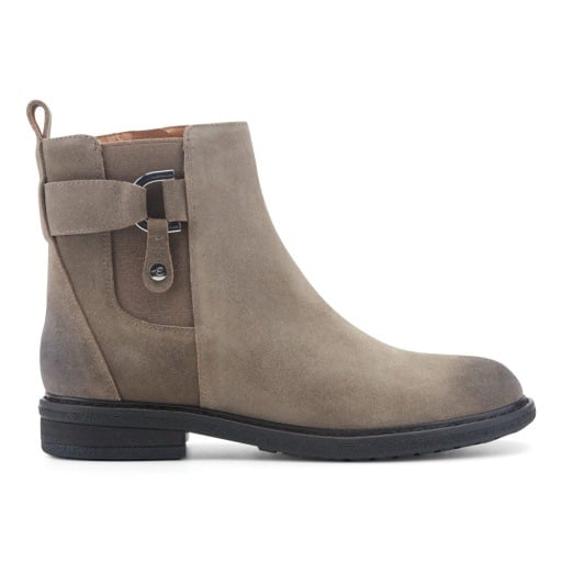 Easy Spirit Jordynn Women's Casual Ankle Boots - Taupe Suede - View 2
