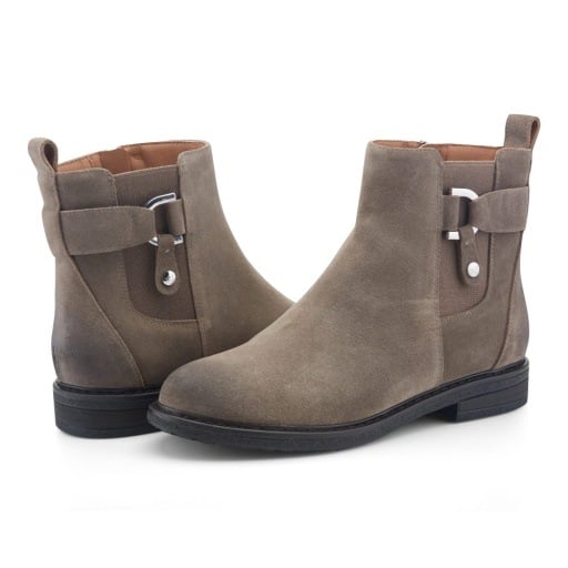 Easy Spirit Jordynn Women's Casual Ankle Boots - Taupe Suede - View 6
