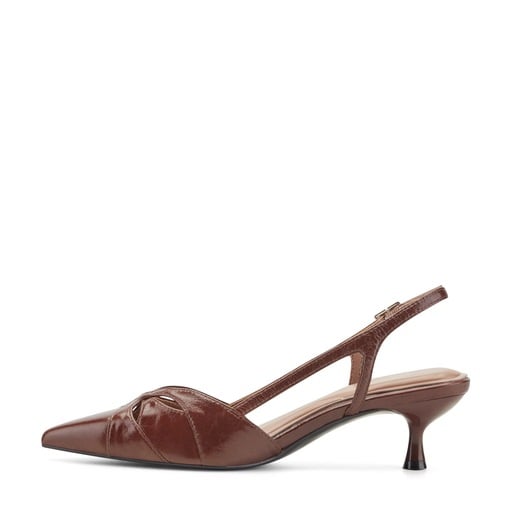 Easy Spirit Kaisley Women's Slingback Pumps - Medium Brown - View 4