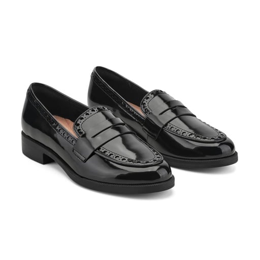Easy Spirit Ori Women's Penny Loafers - Black - View 2