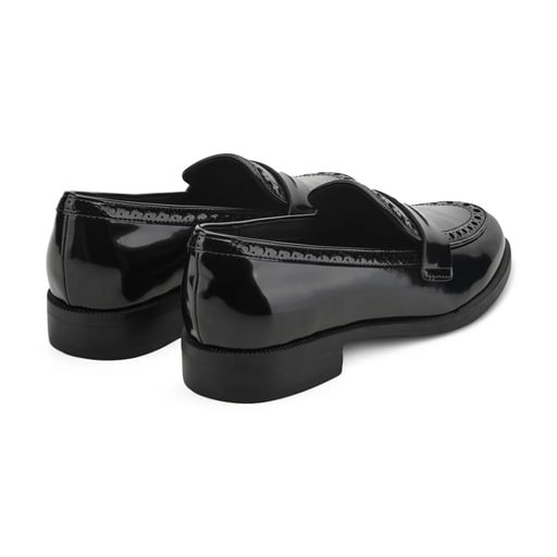 Easy Spirit Ori Women's Penny Loafers - Black - View 3