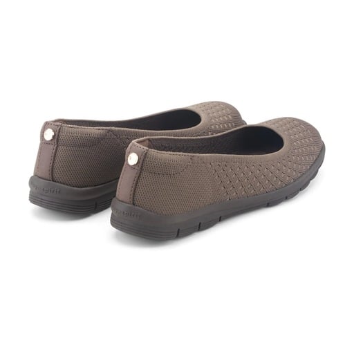 Easy Spirit Riona Women's Knit Ballet Flats - Medium Brown - View 3