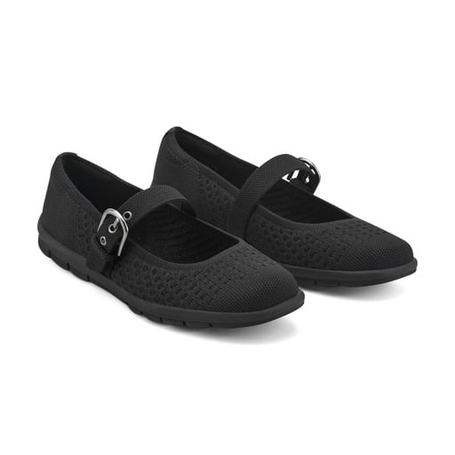 Easy Spirit Roana Women's Mary Jane Flats - Black - View 2