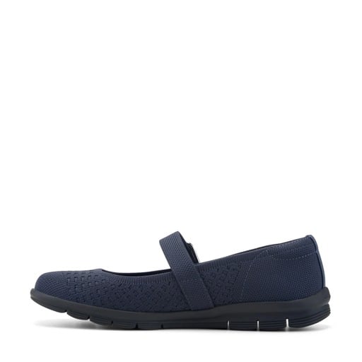 Easy Spirit Roana Women's Mary Jane Flats - Dark Blue - View 4