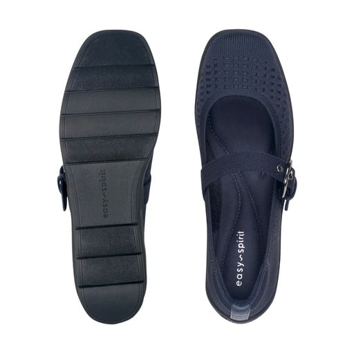 Easy Spirit Roana Women's Mary Jane Flats - Dark Blue - View 5