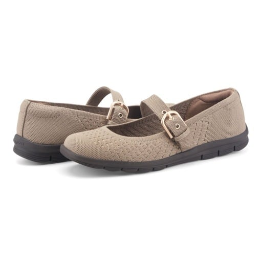 Easy Spirit Roana Women's Mary Jane Flats - Light Brown - View 6