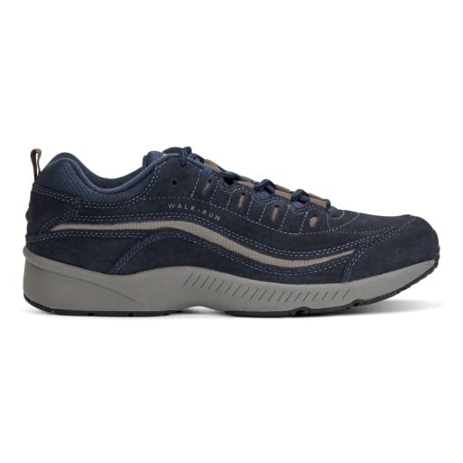 Easy Spirit Romy Athletic Cushioned Arch Support Women's Walking Shoe Blue Multi Suede 2