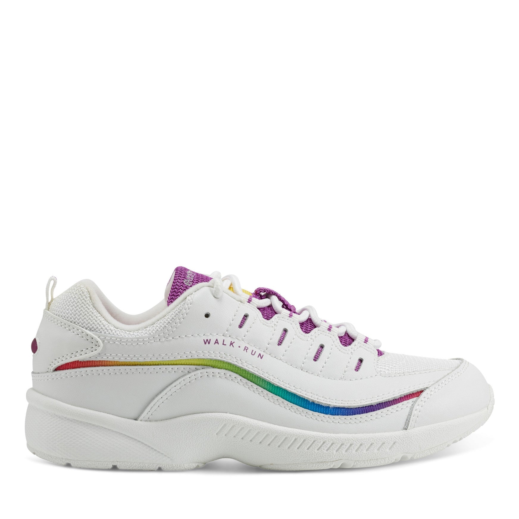 Easy Spirit Romy Women's Walking Shoes - White/Rainbow - View 1