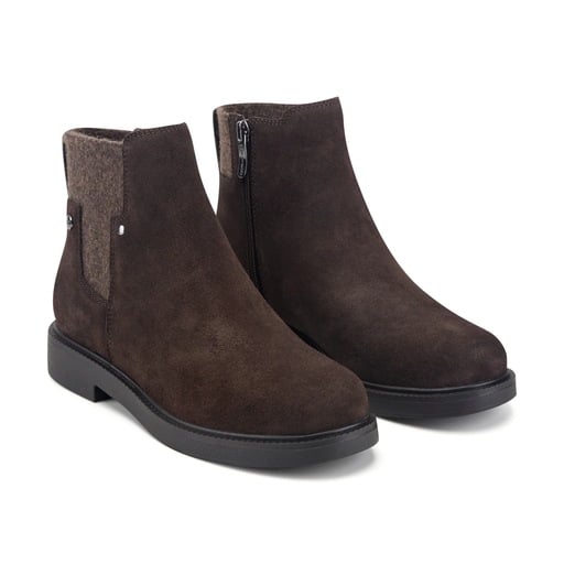 Easy Spirit Sidra Women's Chelsea Booties - Dark Brown - View 2