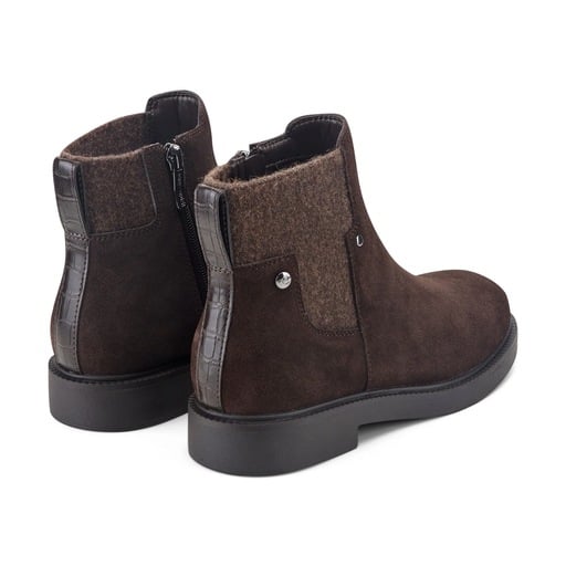 Easy Spirit Sidra Women's Chelsea Booties - Dark Brown - View 3