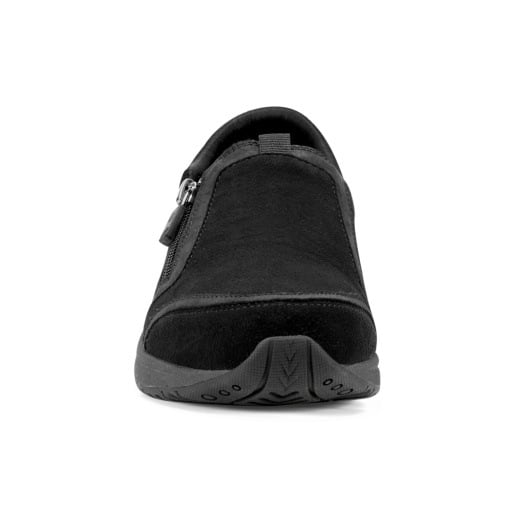 Easy Spirit Thallow Women's Zip-Up Sneakers - Black - View 3