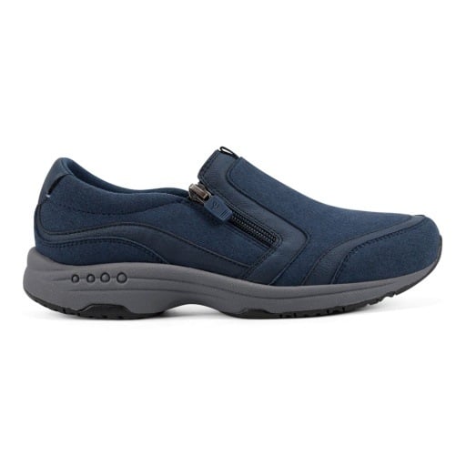 Easy Spirit Thallow Women's Zip-Up Sneakers - Dark Blue - View 2