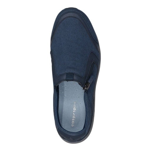 Easy Spirit Thallow Women's Zip-Up Sneakers - Dark Blue - View 6