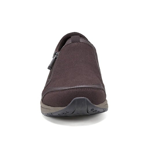 Easy Spirit Thallow Women's Zip-Up Sneakers - Dark Brown - View 3
