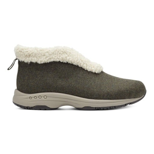 Easy Spirit Treepose Women's Cozy Slip-On Slippers - Dark Green - View 2