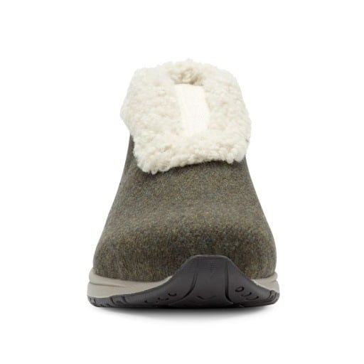 Easy Spirit Treepose Women's Cozy Slip-On Slippers - Dark Green - View 4
