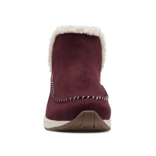 Easy Spirit Tuva Women's Cozy Pull-On Booties - Dark Red - View 3