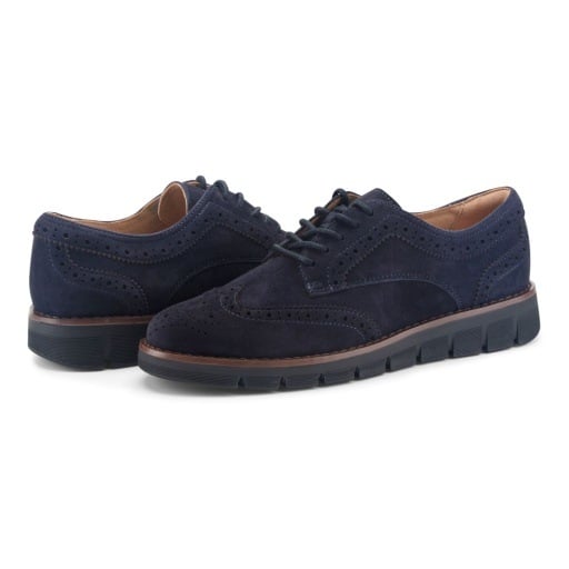 Easy Spirit Veanna Women's Lace-Up Oxfords - Dark Blue - View 6