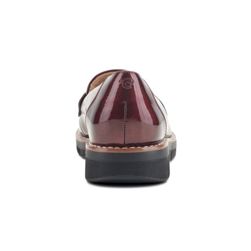 Easy Spirit Velia Burgundy Patent shoe, view 3