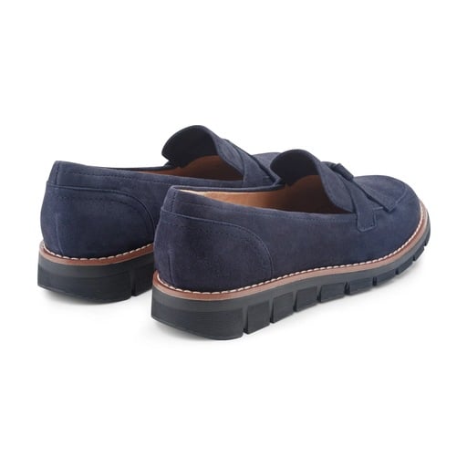 Easy Spirit Vinaya Women's Bow-Detail Loafers - Dark Blue - View 3
