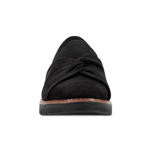 Easy Spirit Vitalia Women's Ruched Slip-On Loafers - Black - View 3