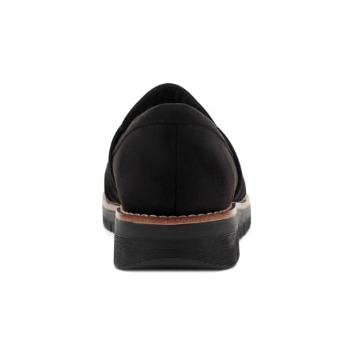 Easy Spirit Vitalia Women's Ruched Slip-On Loafers - Black - View 7