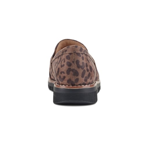 Easy Spirit Vitalia Women's Ruched Slip-On Loafers - Leopard - View 3