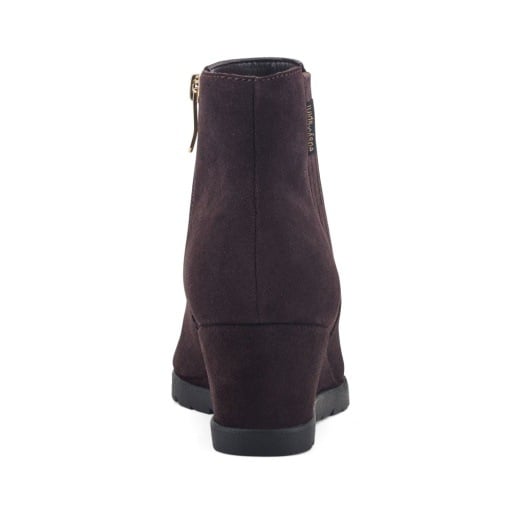 Easy Spirit Yamaira Women's Wedge Ankle Boots - Dark Brown - View 3