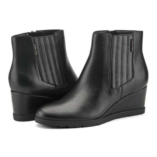 Easy Spirit Yamaira Women's Wedge Ankle Boots - Black - View 6