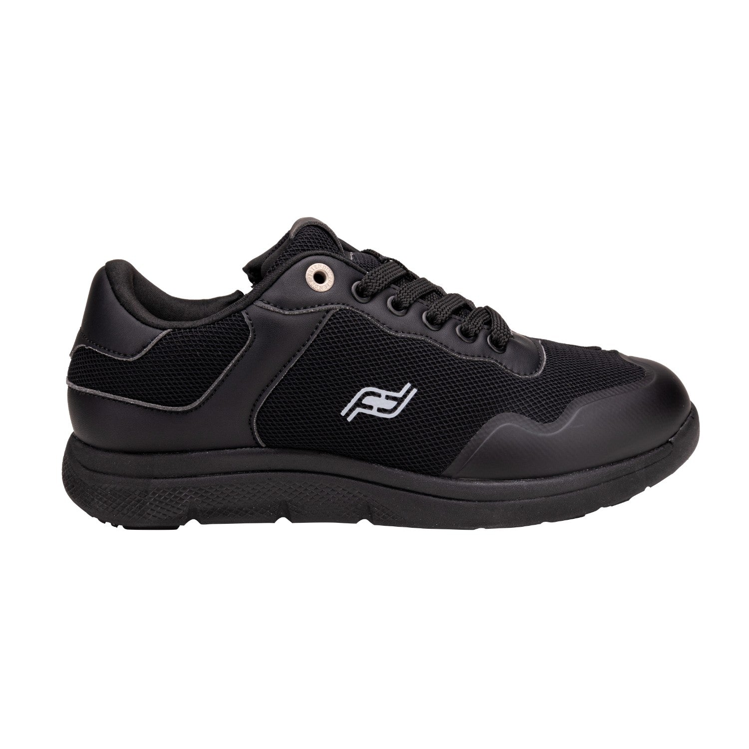 Friendly Shoes Unisex Voyage - Black - Side View