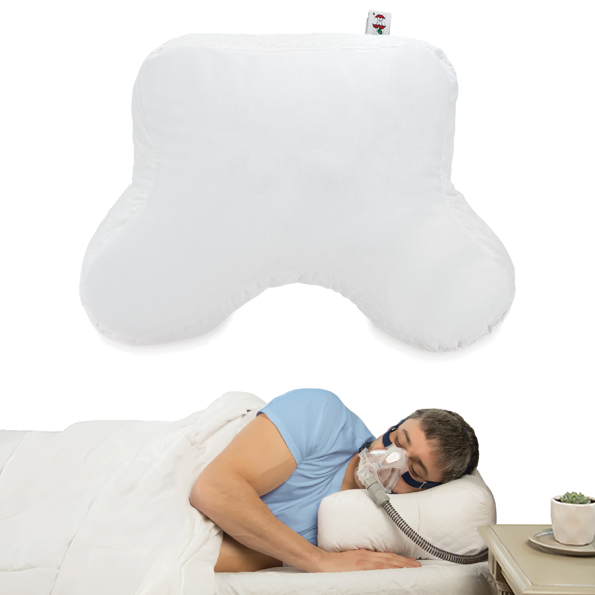 Core CPAP Pillow 4-Inch with Fitted Case - Manufacturer product view