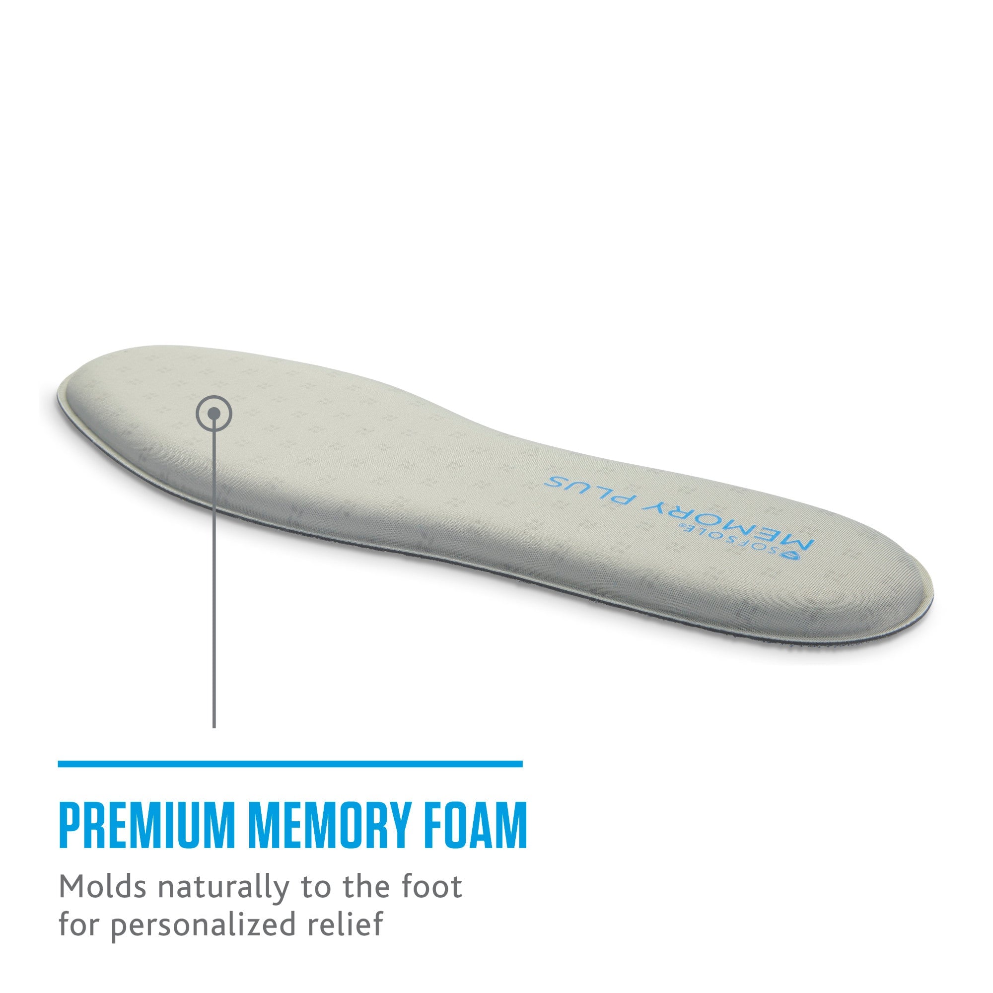 Sof Sole Memory Plus Womens Insoles - 2 Pairs - Original pair shown
