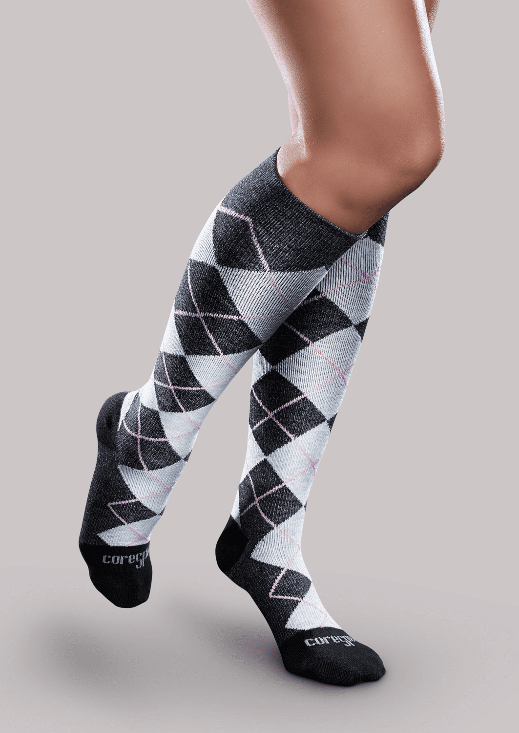 Pink Argyle