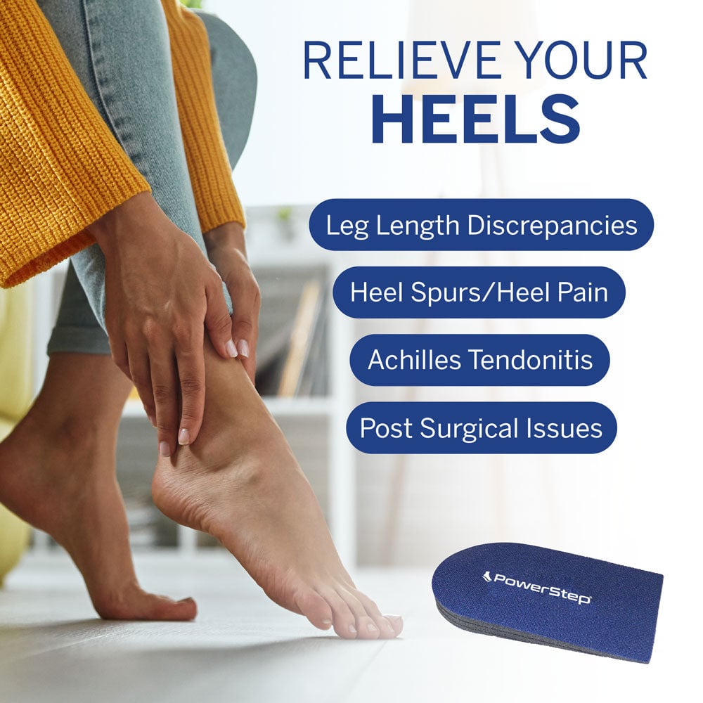PowerStep Adjustable Heel Lifts - 3 Pack - View 2