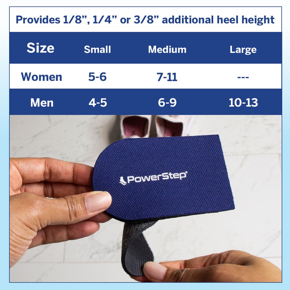 PowerStep Adjustable Heel Lifts - 3 Pack - View 4