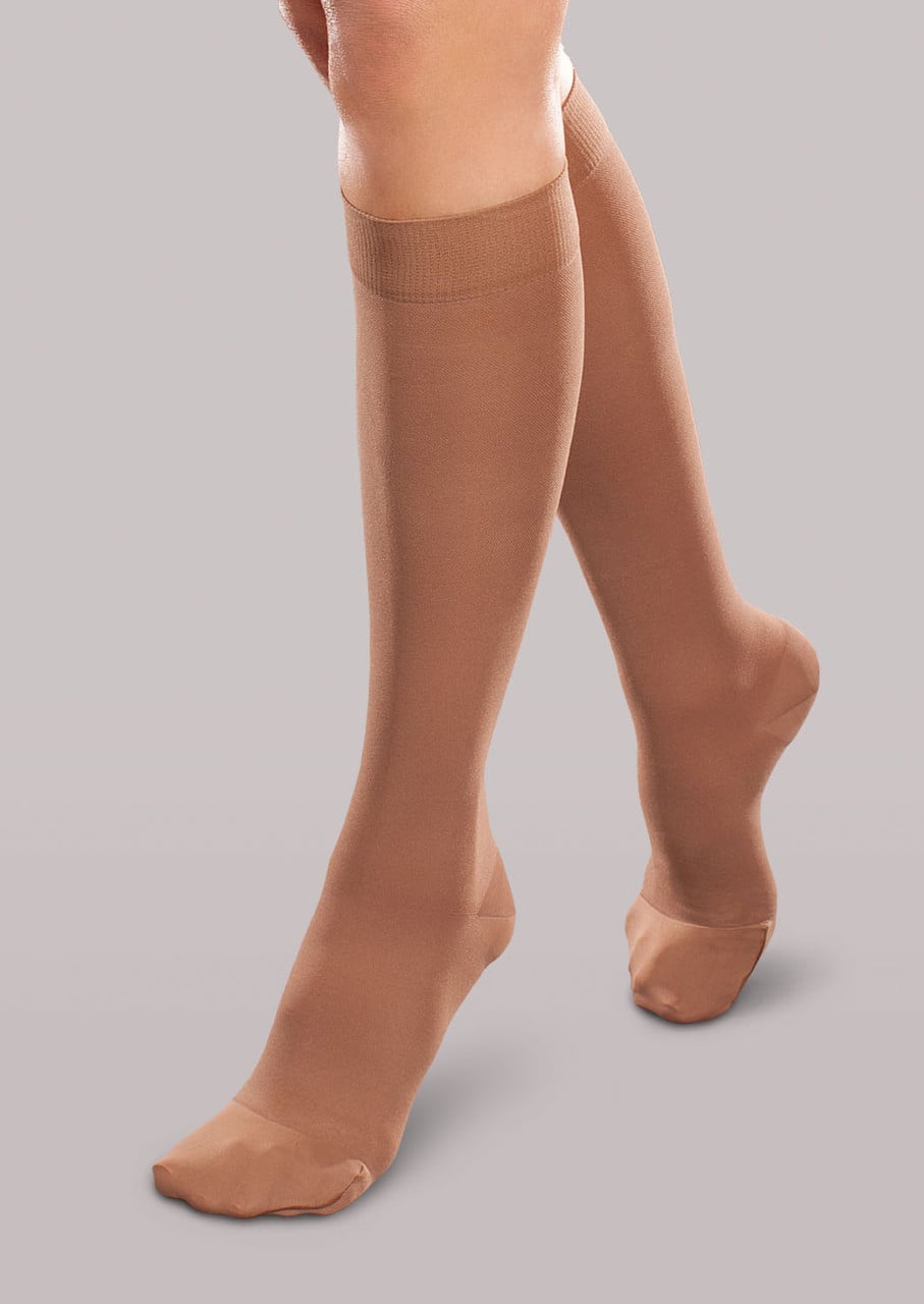 15-20mmHg Ease Women's Mild Support Bronze Knee Highs in [Bronze]