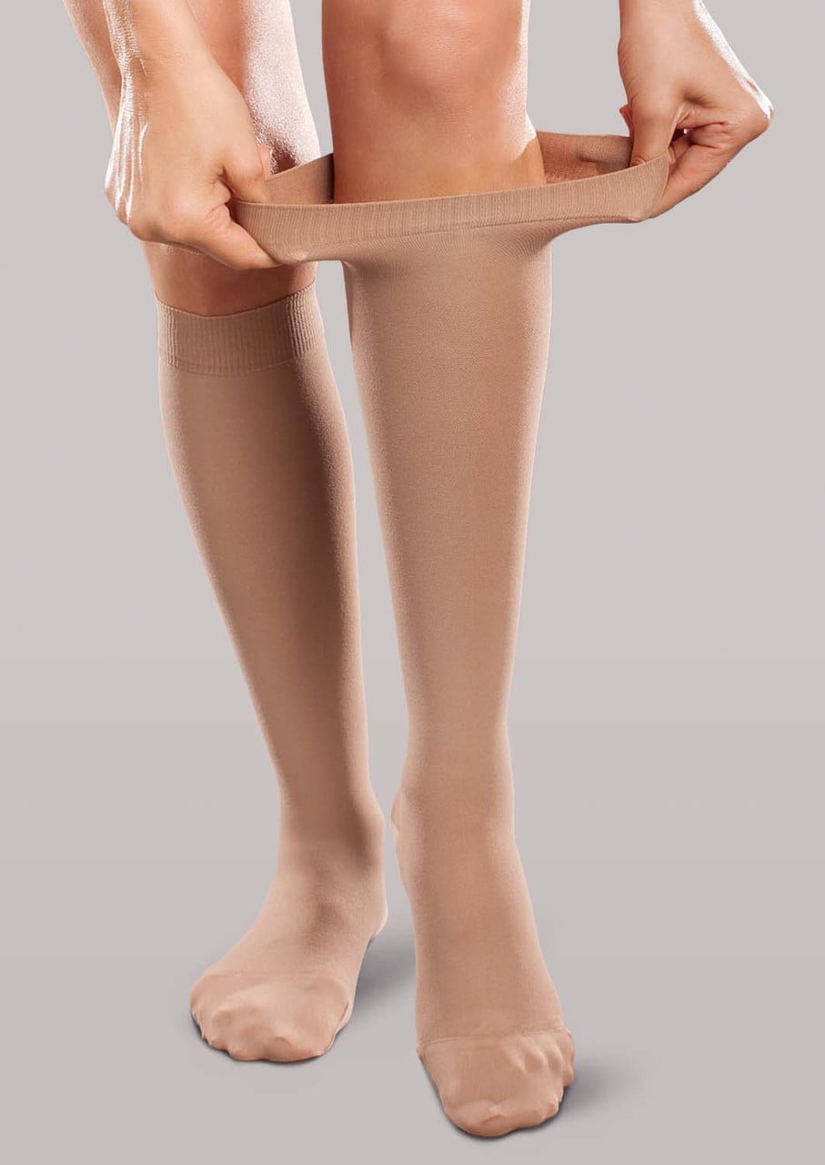 15-20mmHg Ease Women's Mild Support Sand Knee Highs