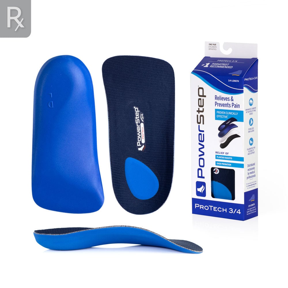 PowerStep protech 3 4 insoles - official manufacturer view 1